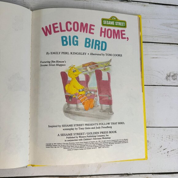 Lot of 5 Sesame Street Book club HC Books Big Bird Grover Molly Freddie Pet Show - Picture 4 of 12